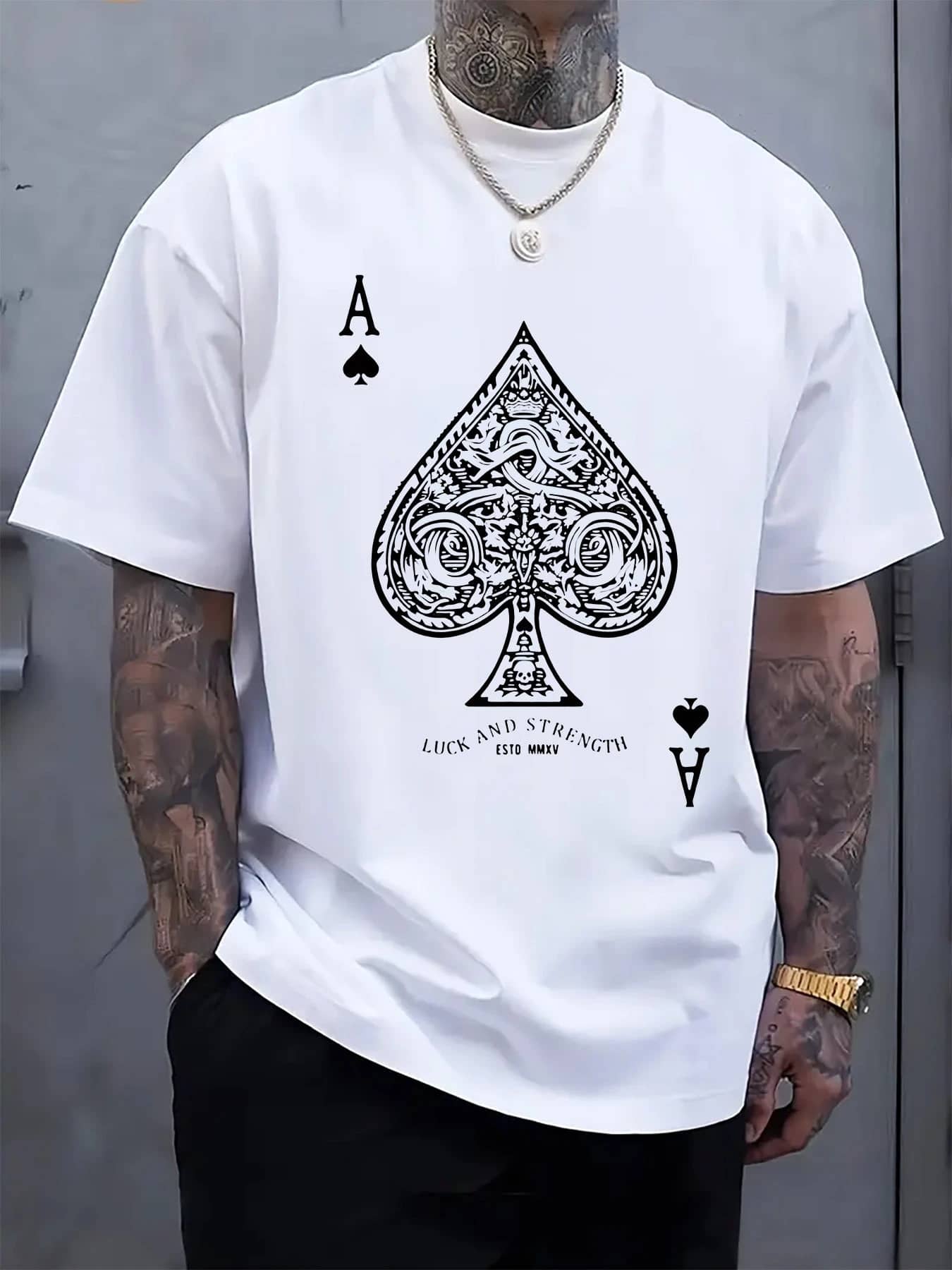 WILD ELEPHANT Men Polyester Regular Fit Printed T-Shirt ( White )
