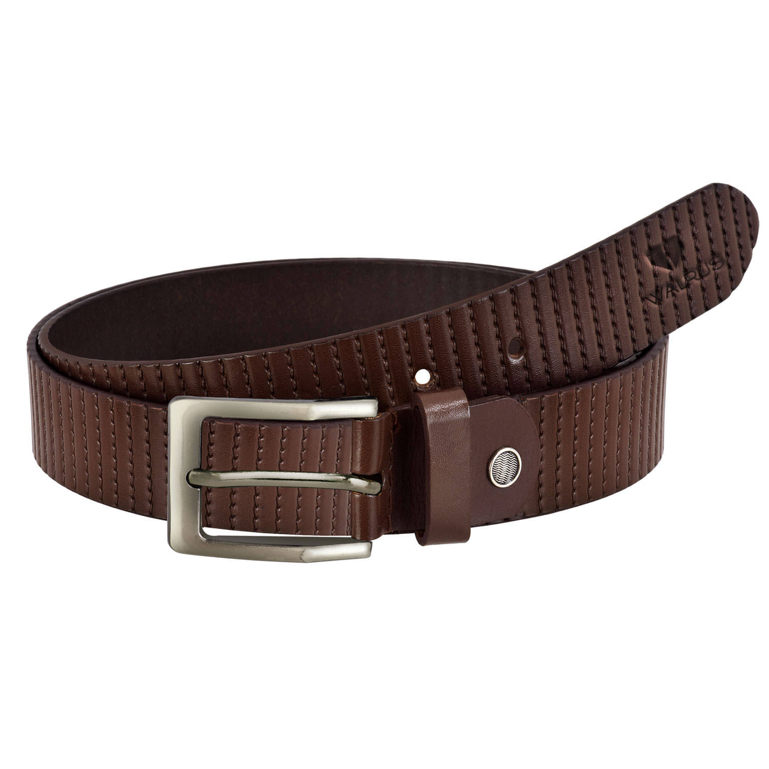     			Walrus - Brown Leather Men's Formal Belt ( Pack of 1 )