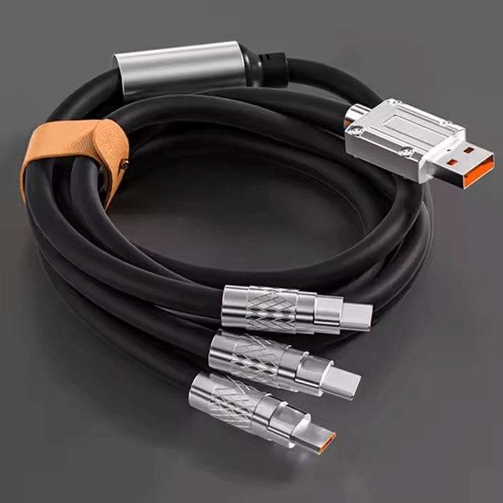 120W 3 in 1 USB Fast Charging Data Cable 3in1 USB Charger Charging Cable 120W 3 in 1 USB Fast Charging Data Cable 3in1 USB Charger Charging Cable