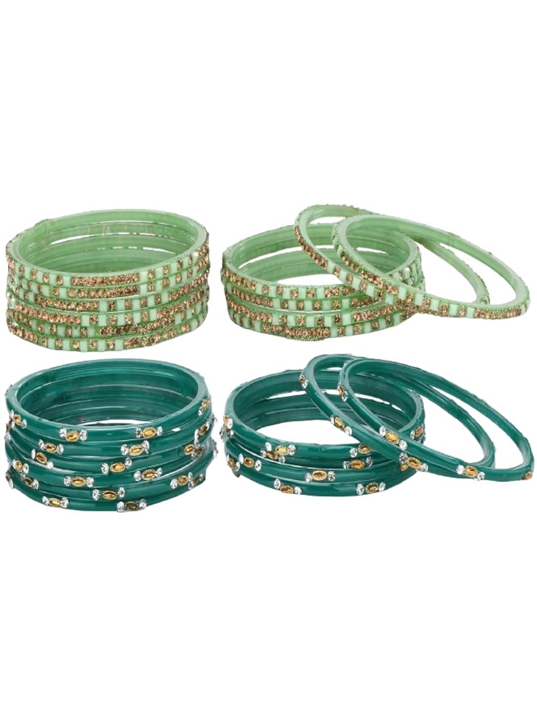     			1st Time Multicolor Bangle Set ( Pack of 2 )