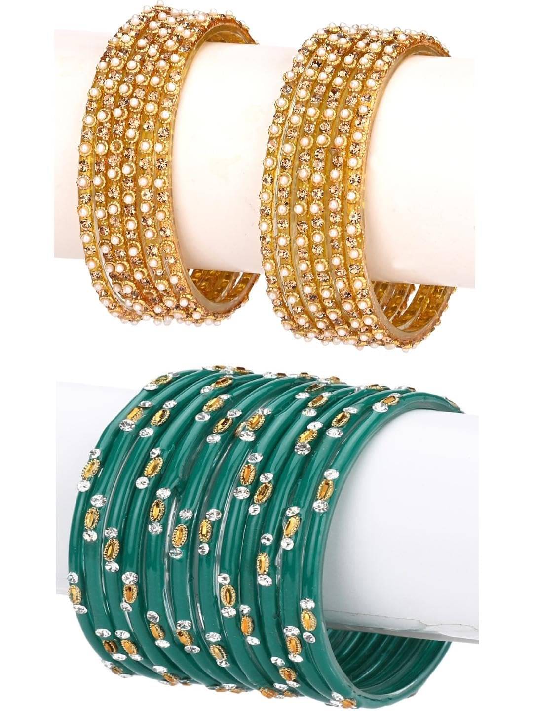 1st Time Multicolor Bangle Set ( Pack of 2 ) 1st Time Multicolor Bangle Set ( Pack of 2 )