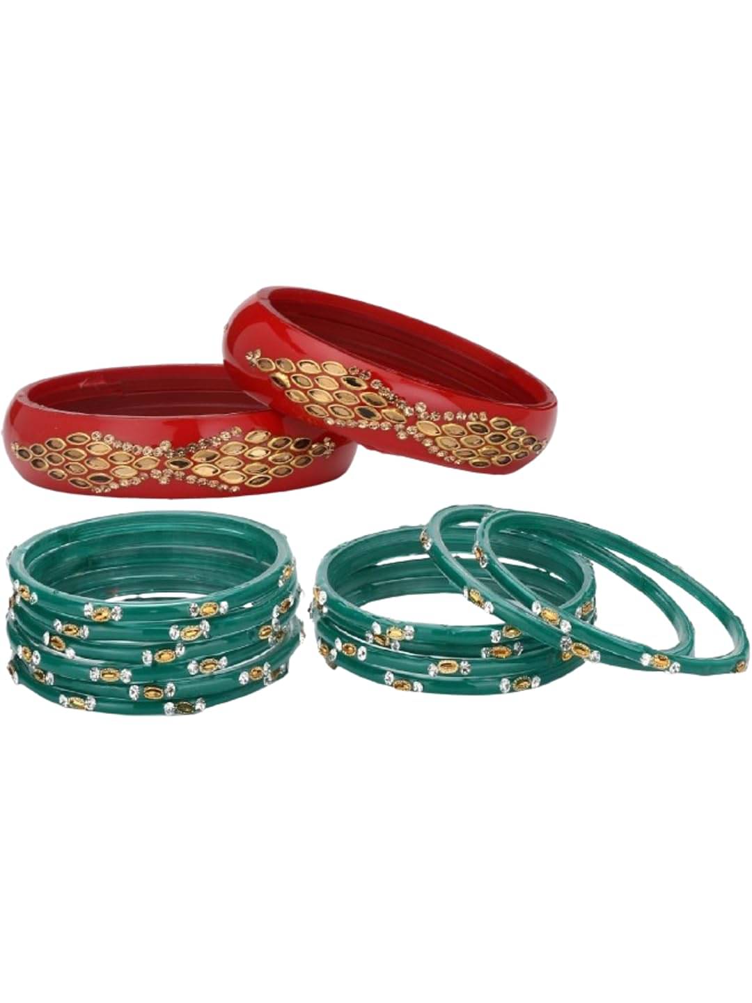 1st Time Multicolor Bangle Set ( Pack of 2 ) 1st Time Multicolor Bangle Set ( Pack of 2 )
