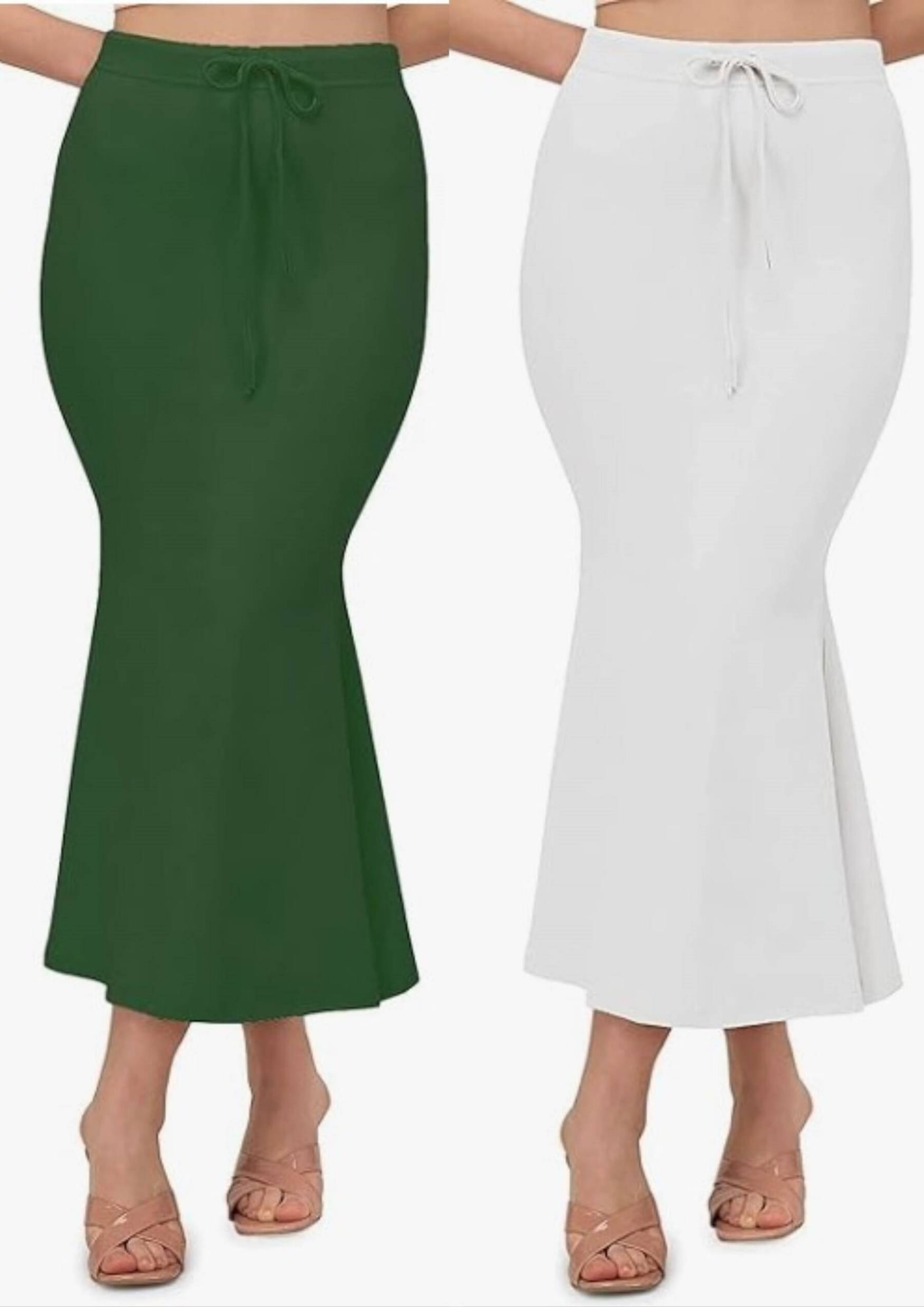CALBO N Pack of 2 Nylon Women's Shaping Bottoms ( White ) CALBO N Pack of 2 Nylon Women's Shaping Bottoms ( White )