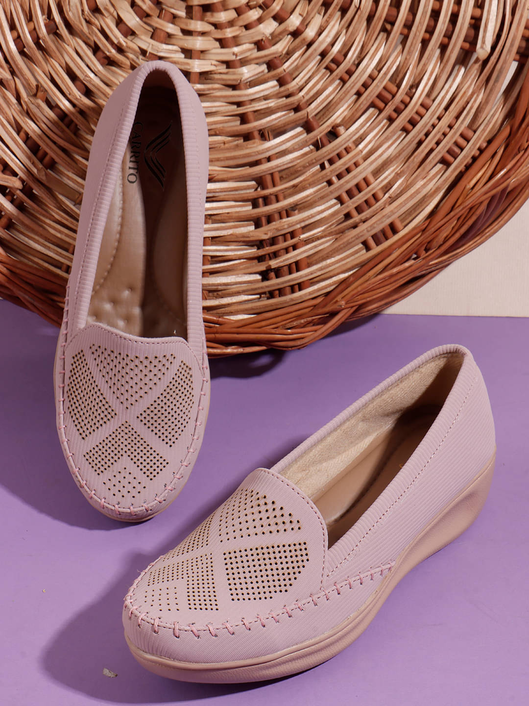     			Carrito Lavender Women's Loafers