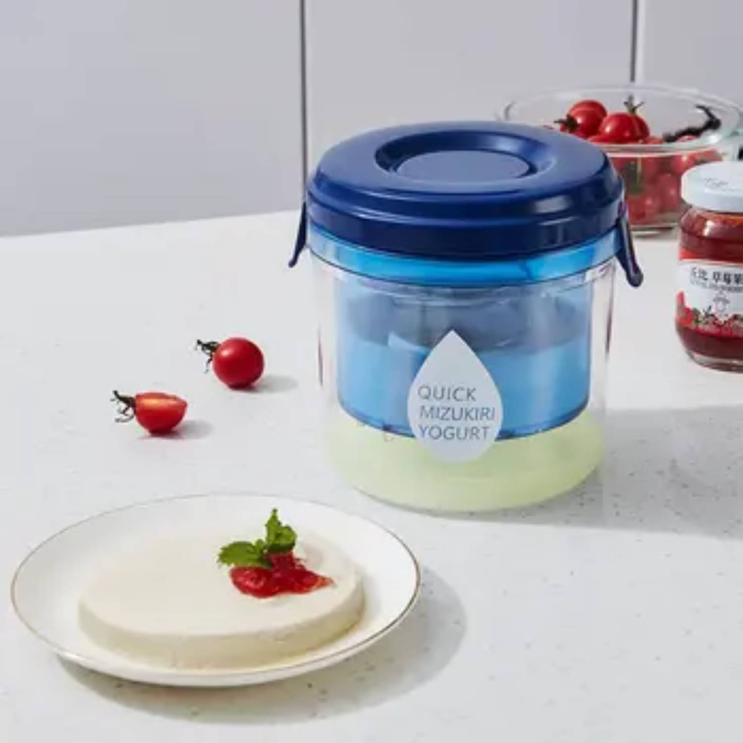 Greek Yogurt Maker Yogurt Filter with Extra Fine Mesh Stainless Steel Strainer, Reusable Greek Yogurt Strainer Kitchen Food Gadgets Tools Greek Yogurt Maker Yogurt Filter with Extra Fine Mesh Stainless Steel Strainer, Reusable Greek Yogurt Strainer Kitchen Food Gadgets Tools