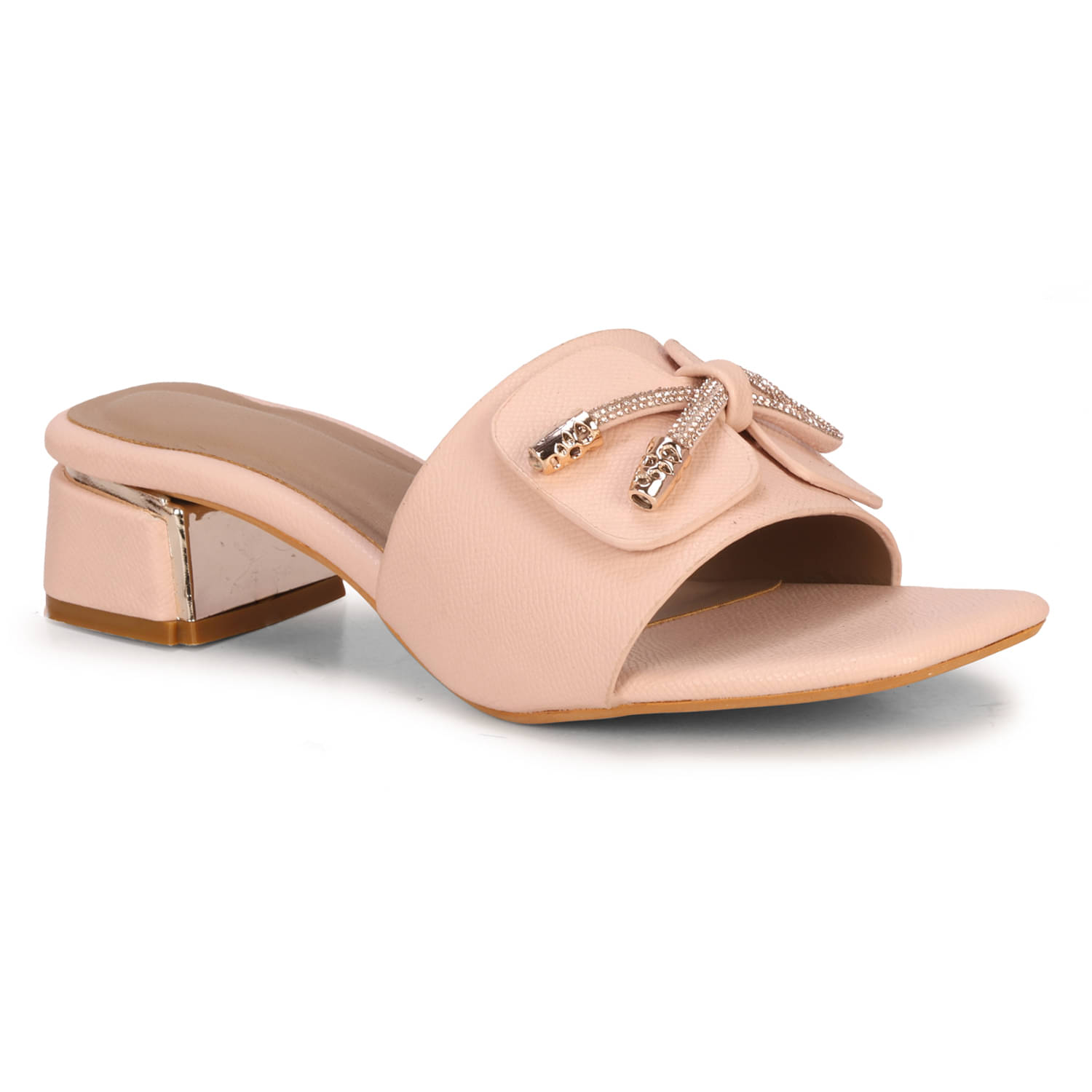     			Ishransh Pink Women's Sandal Heels