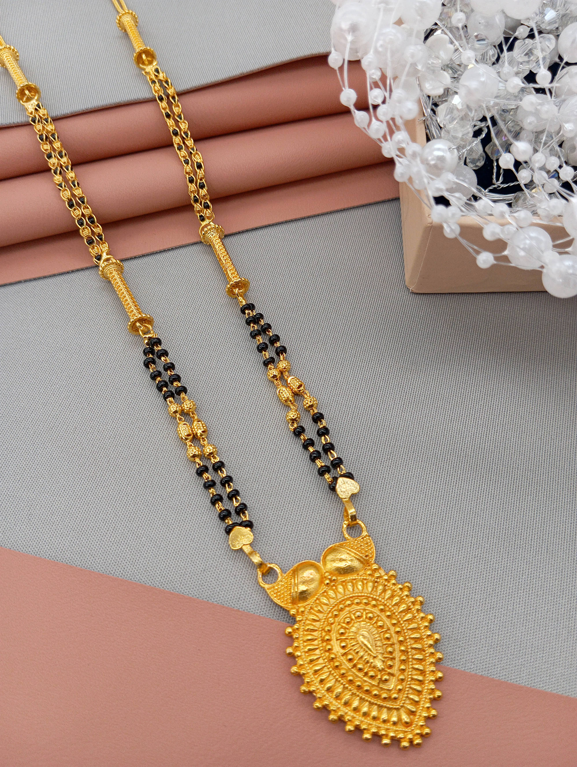 JIPPA Golden Mangalsutra ( Pack of 1 ) JIPPA Golden Mangalsutra ( Pack of 1 )