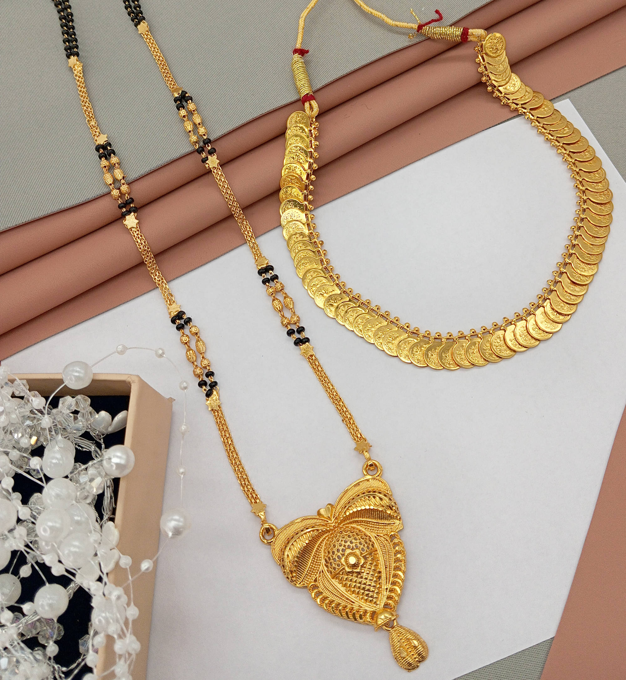 KRIMO Golden Mangalsutra ( Pack of 1 ) KRIMO Golden Mangalsutra ( Pack of 1 )