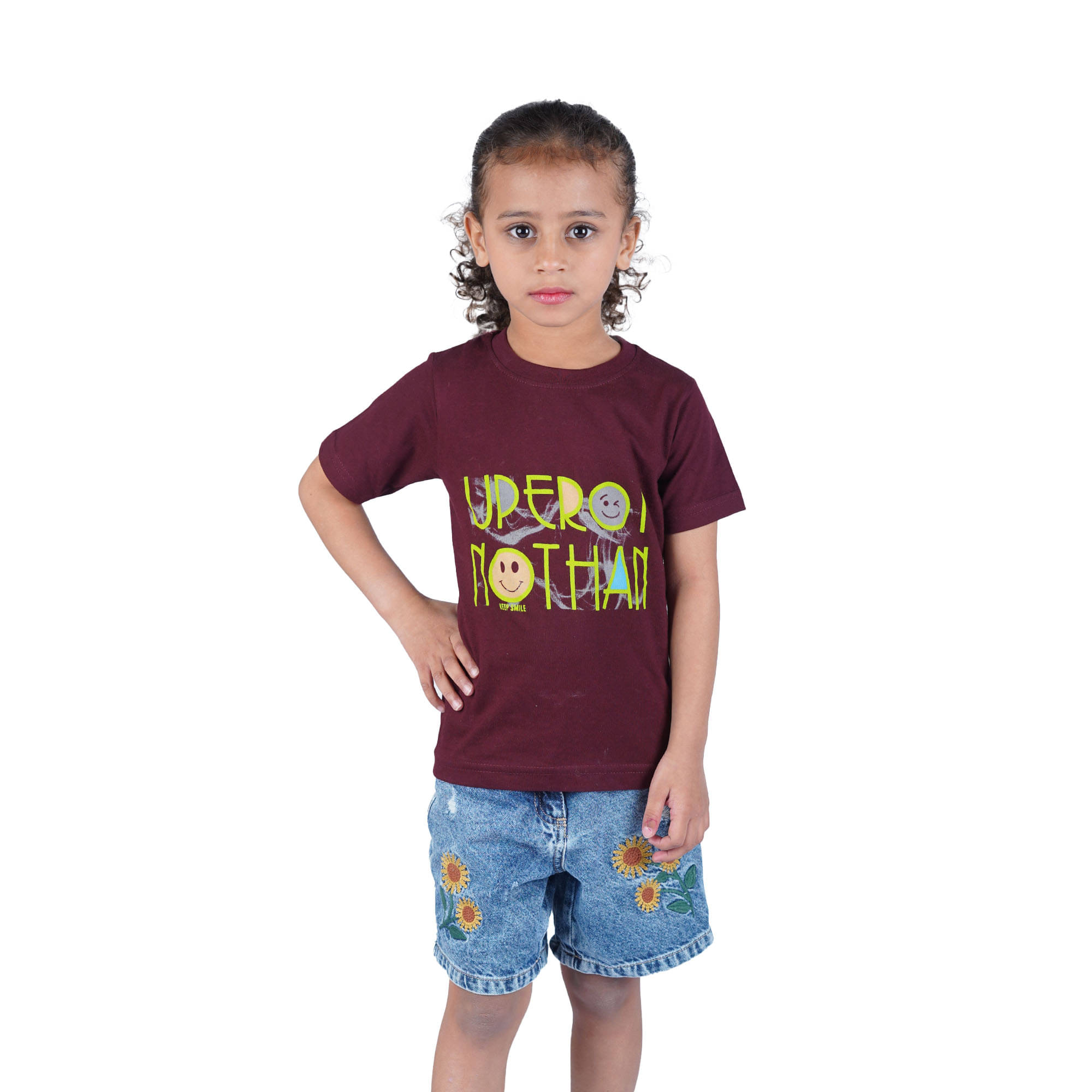     			Kidzee Kingdom Pack of 1 Girls Cotton T-shirt & Shorts ( Multicolor )