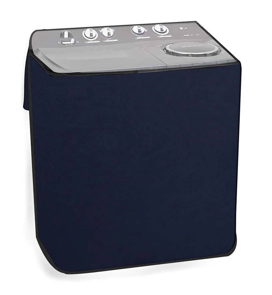 LEORBIX Semi-Automatic Washing Machine Cover Compatiable For 7 kg - Blue LEORBIX Semi-Automatic Washing Machine Cover Compatiable For 7 kg - Blue