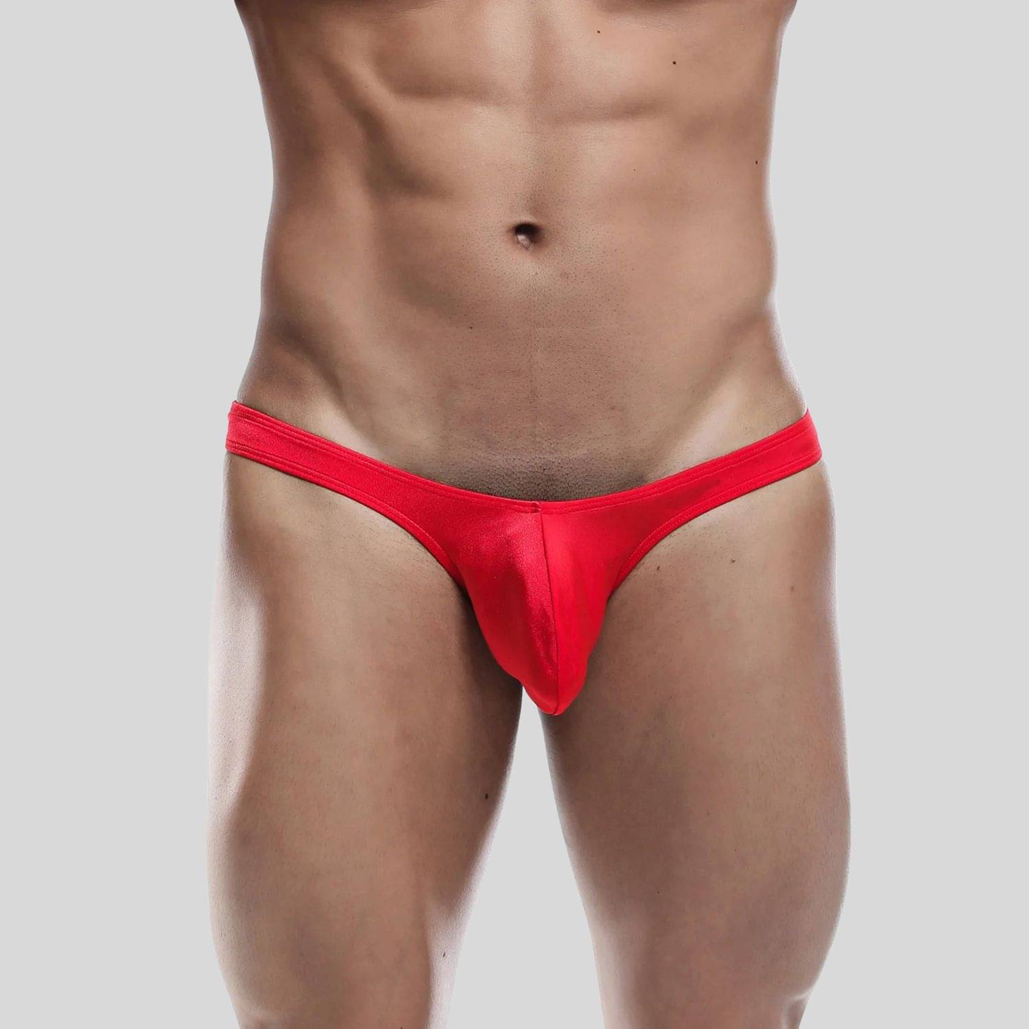 LoveAasan Pack of 1 Microfibre Thongs For Men's ( Red ) LoveAasan Pack of 1 Microfibre Thongs For Men's ( Red )