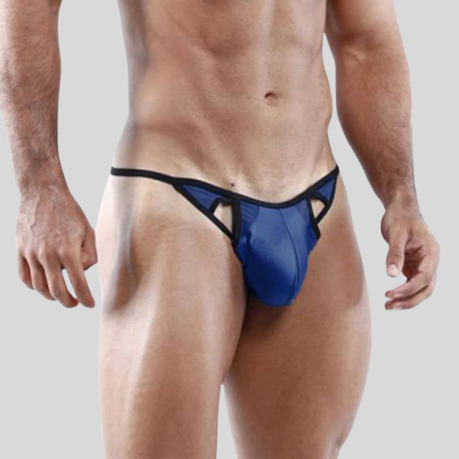     			LoveAasan Pack of 1 Microfibre Thongs For Men's ( Navy Blue )