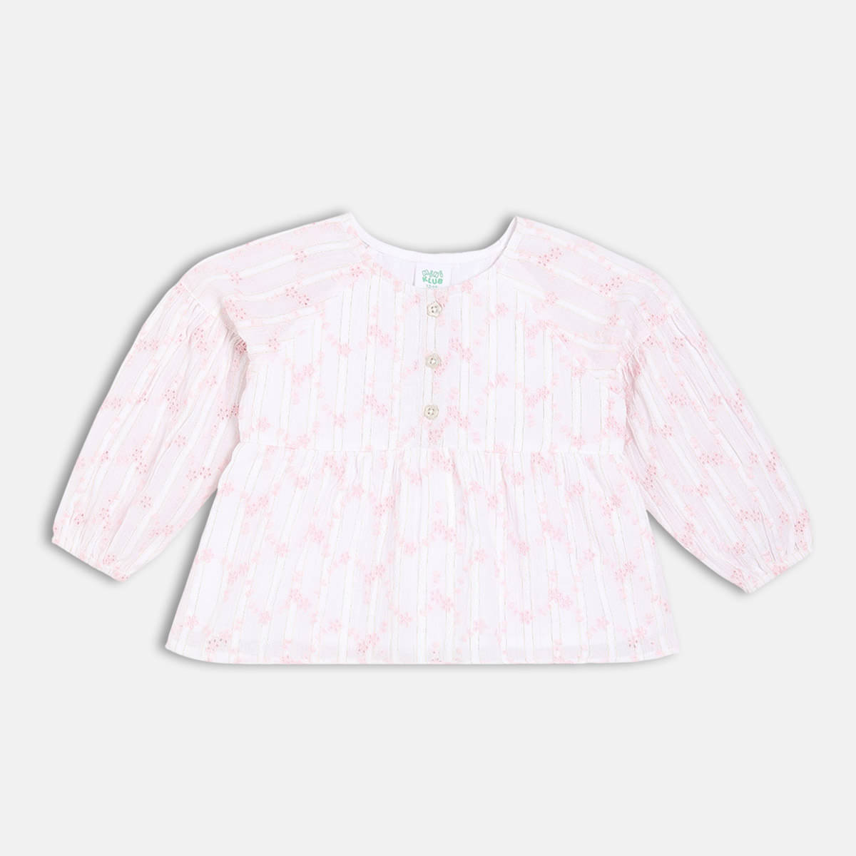     			MINI KLUB Pack of 1 Baby Girls Cotton Top ( Pink )