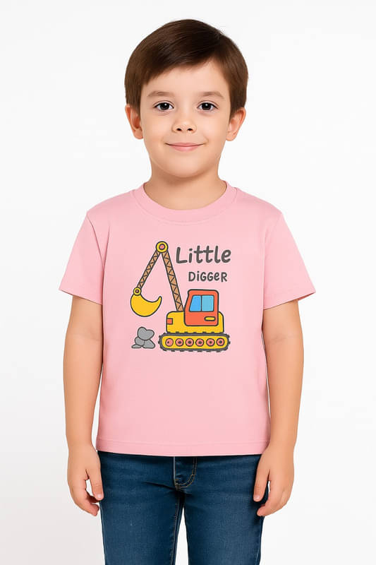     			Paryag Pack of 1 Baby Boys Cotton Blend T-Shirt ( Pink )