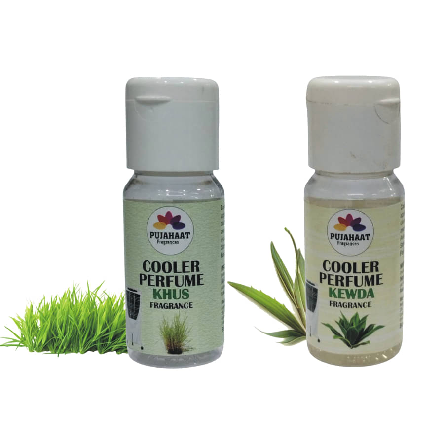     			Pujahaat Khus, Kevda Cooler Perfume 25ml each (25mlx2)