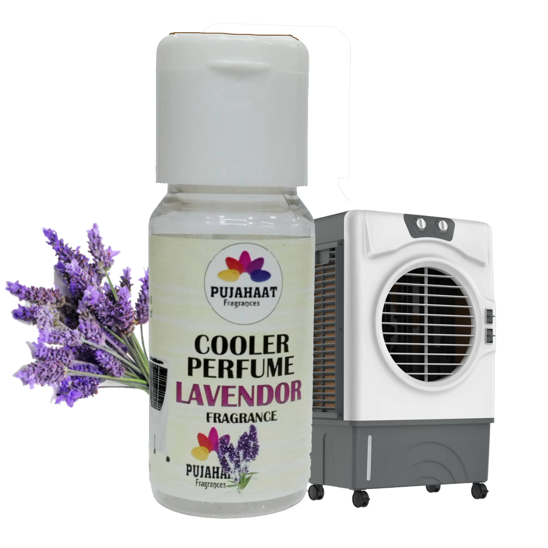     			Pujahaat Lavender Fragrance Cooler Perfume 25ml (set of 2)