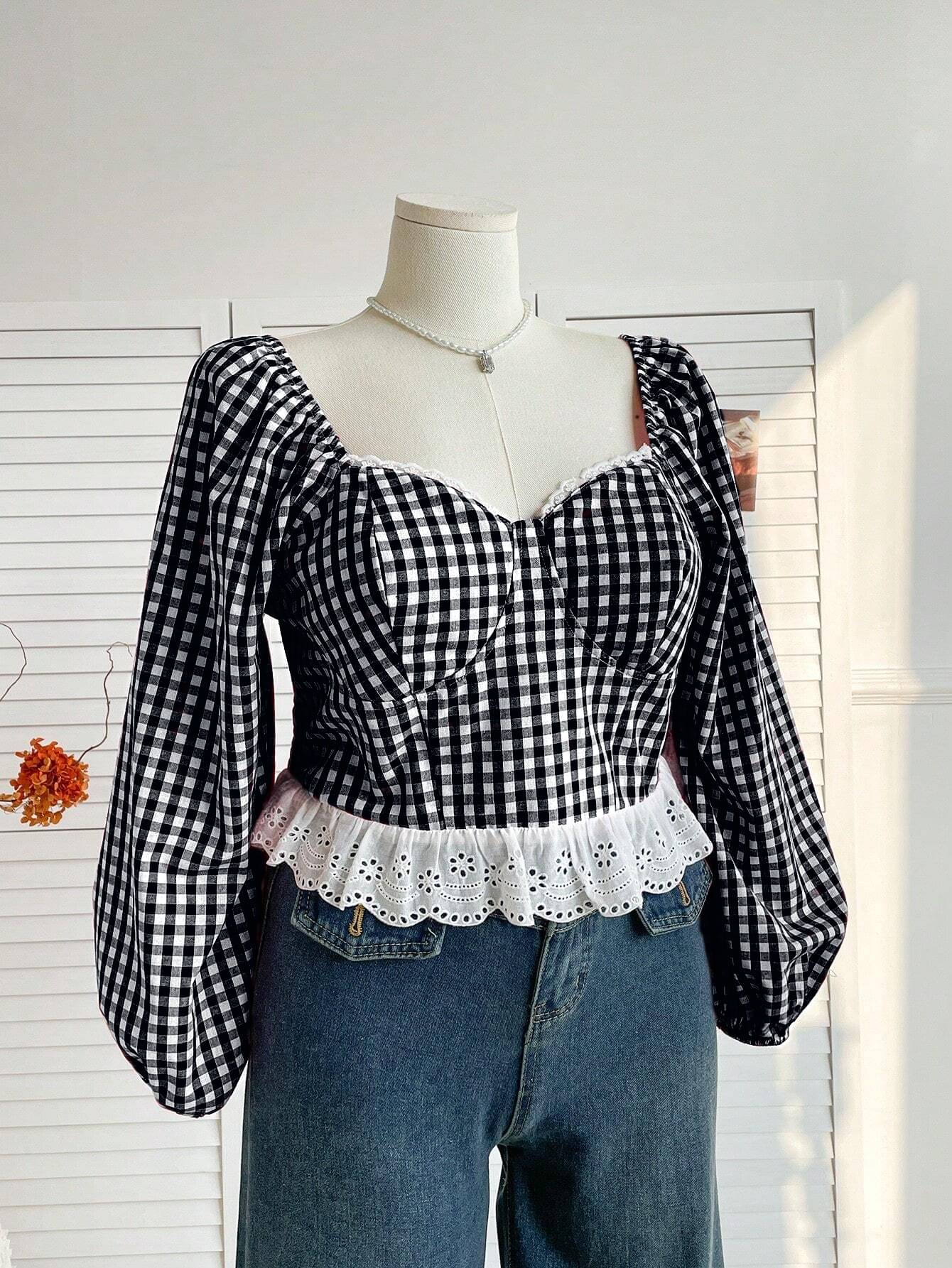 Quintessentials Women's Cotton Peplum Top ( Black ) Quintessentials Women's Cotton Peplum Top ( Black )