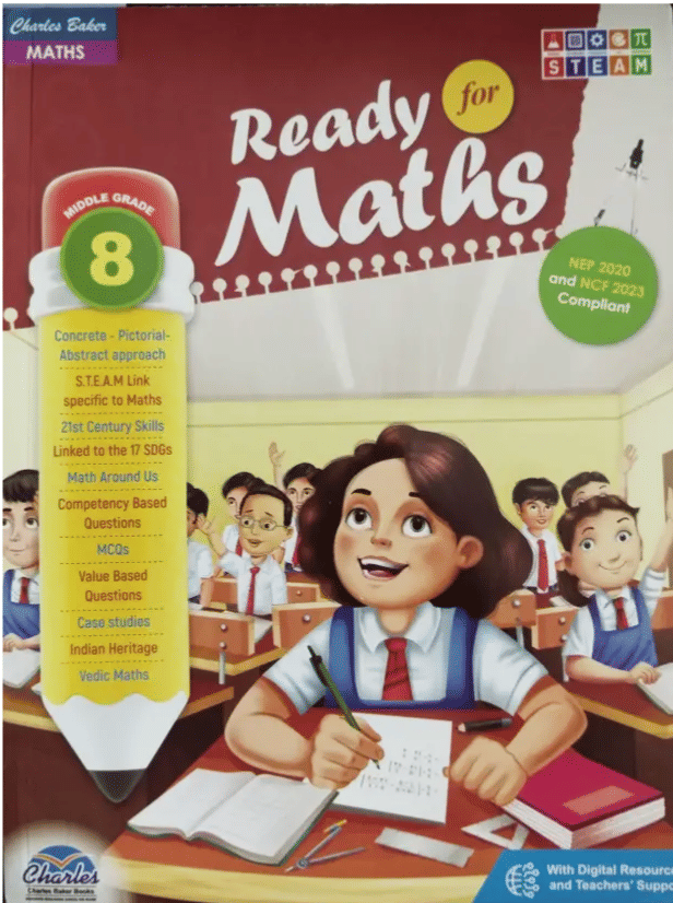     			READY FOR MATHS MIDDLE GRADE 8