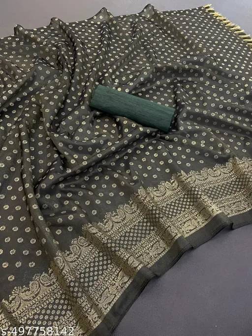 SIMRISH Nylon Self Design Saree With Unstitched Blouse Piece ( Light Green ) SIMRISH Nylon Self Design Saree With Unstitched Blouse Piece ( Light Green )