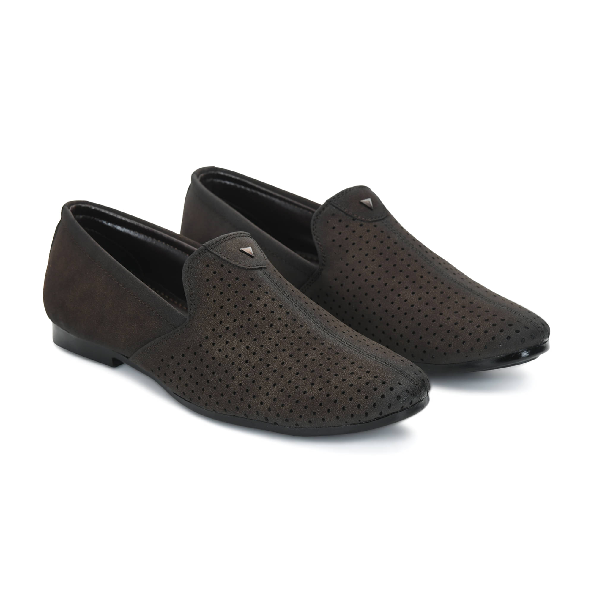     			STEPSOFT Brown Men's Designer Shoes