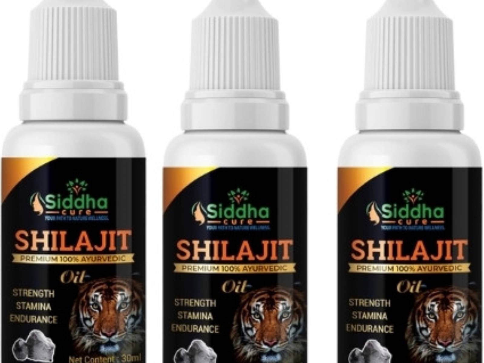     			Siddha Cure Shilajit Oil for Stamina,Strength & Endurance