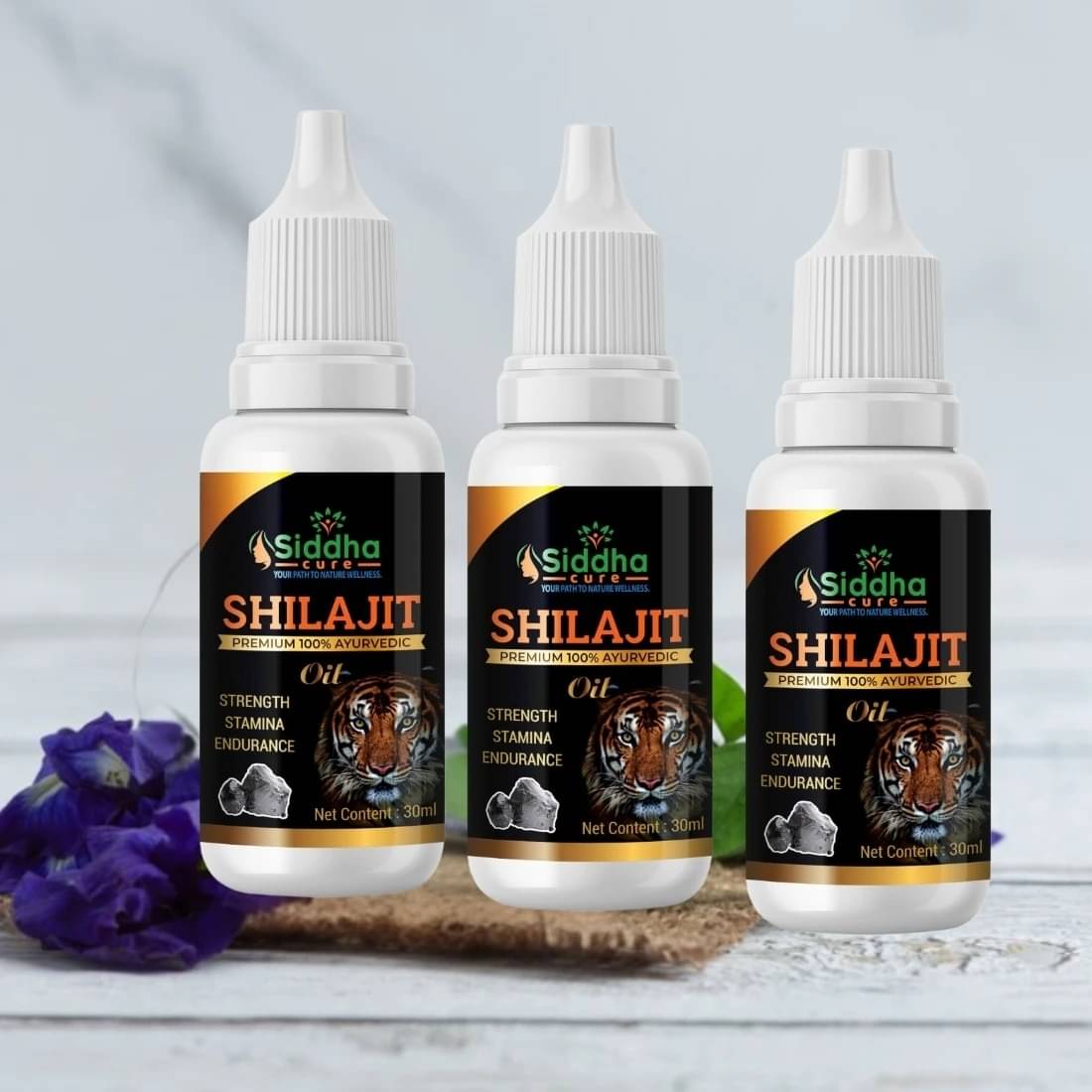     			Siddha Cure Shilajit oil for strength, stamina & Endurance