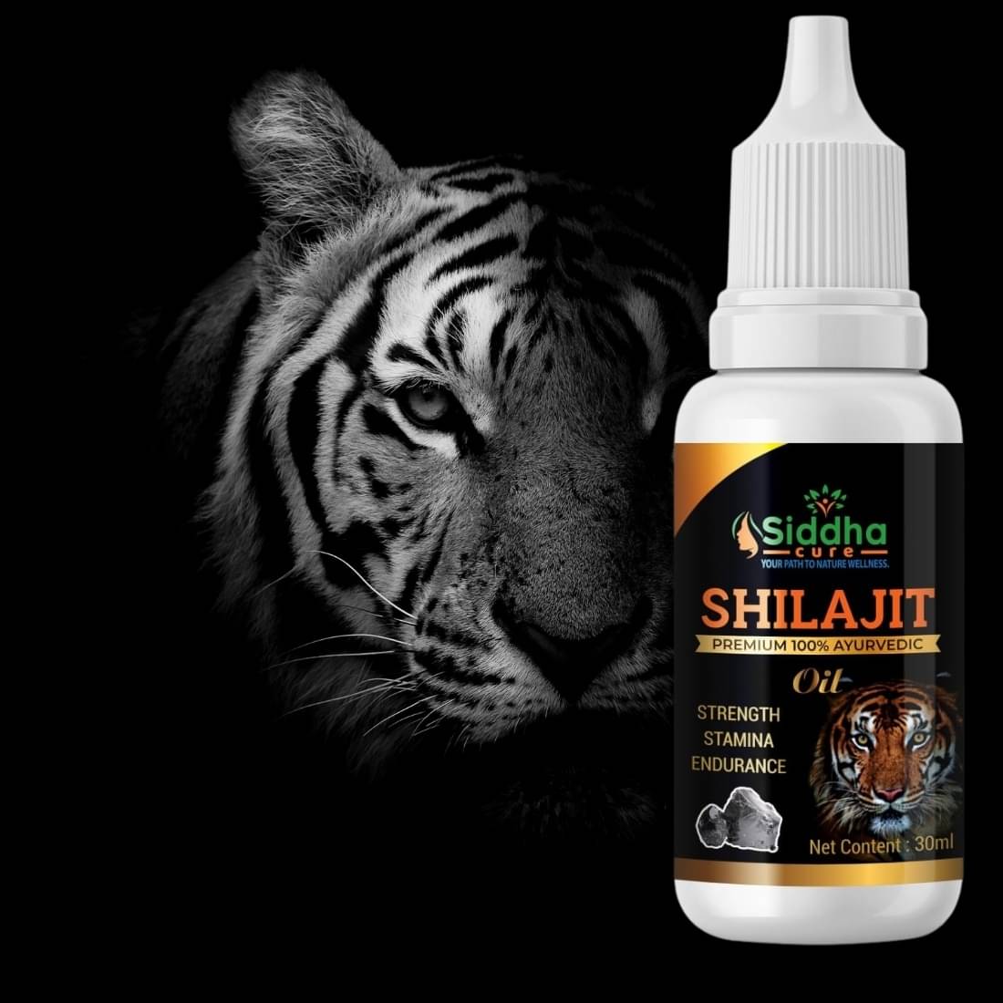     			Siddha Cure Shilajit premimum oil For man