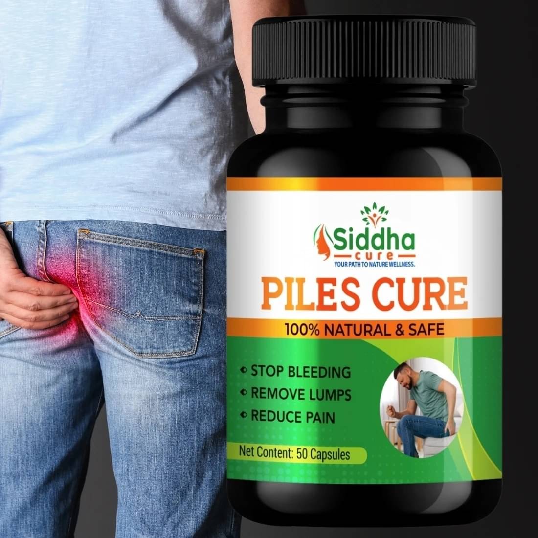 Siddha cure Capsules For Piles ( Pack of 1 ) Siddha cure Capsules For Piles ( Pack of 1 )