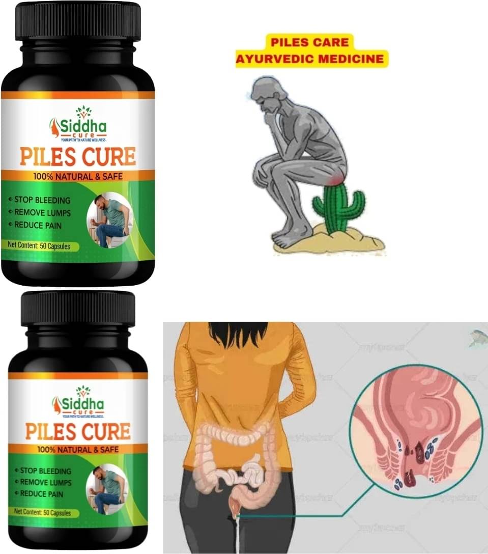 Siddha cure Capsules For Piles ( Pack of 2 ) Siddha cure Capsules For Piles ( Pack of 2 )