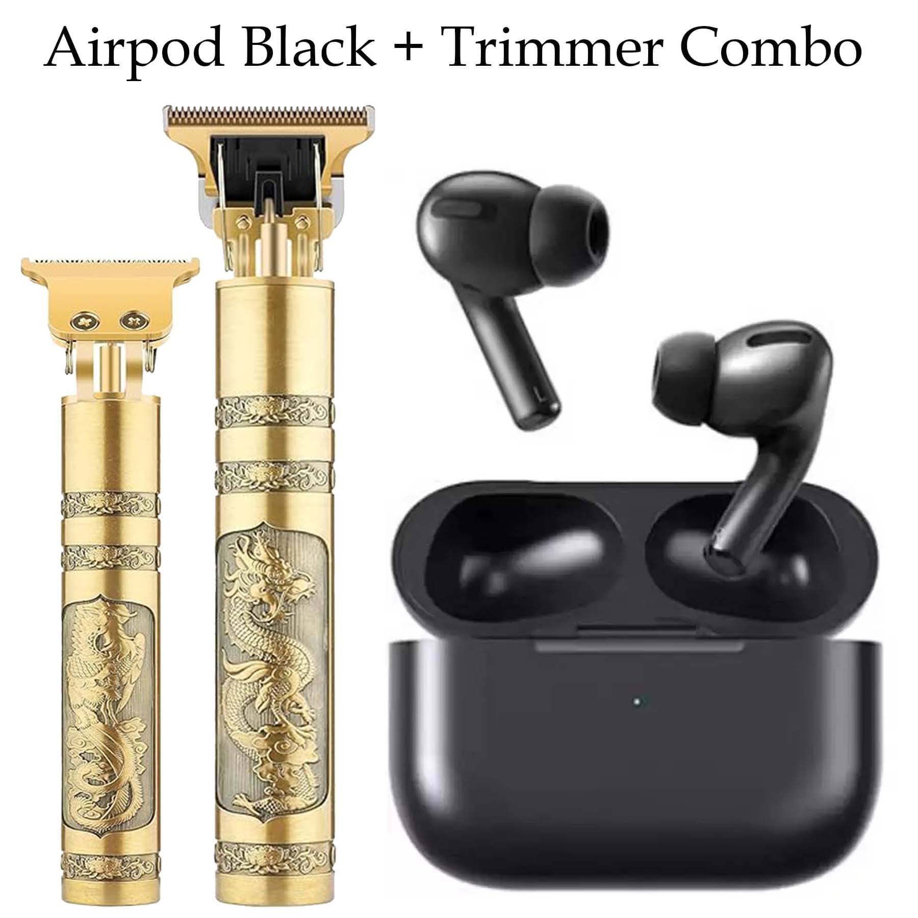    			U7 Tws Airbuds with Fast Charging, 3D Sound, Ultra Low Latency + Hair Trimmer, Cordless Beard Trimmer With 120 minutes Runtime - Combo