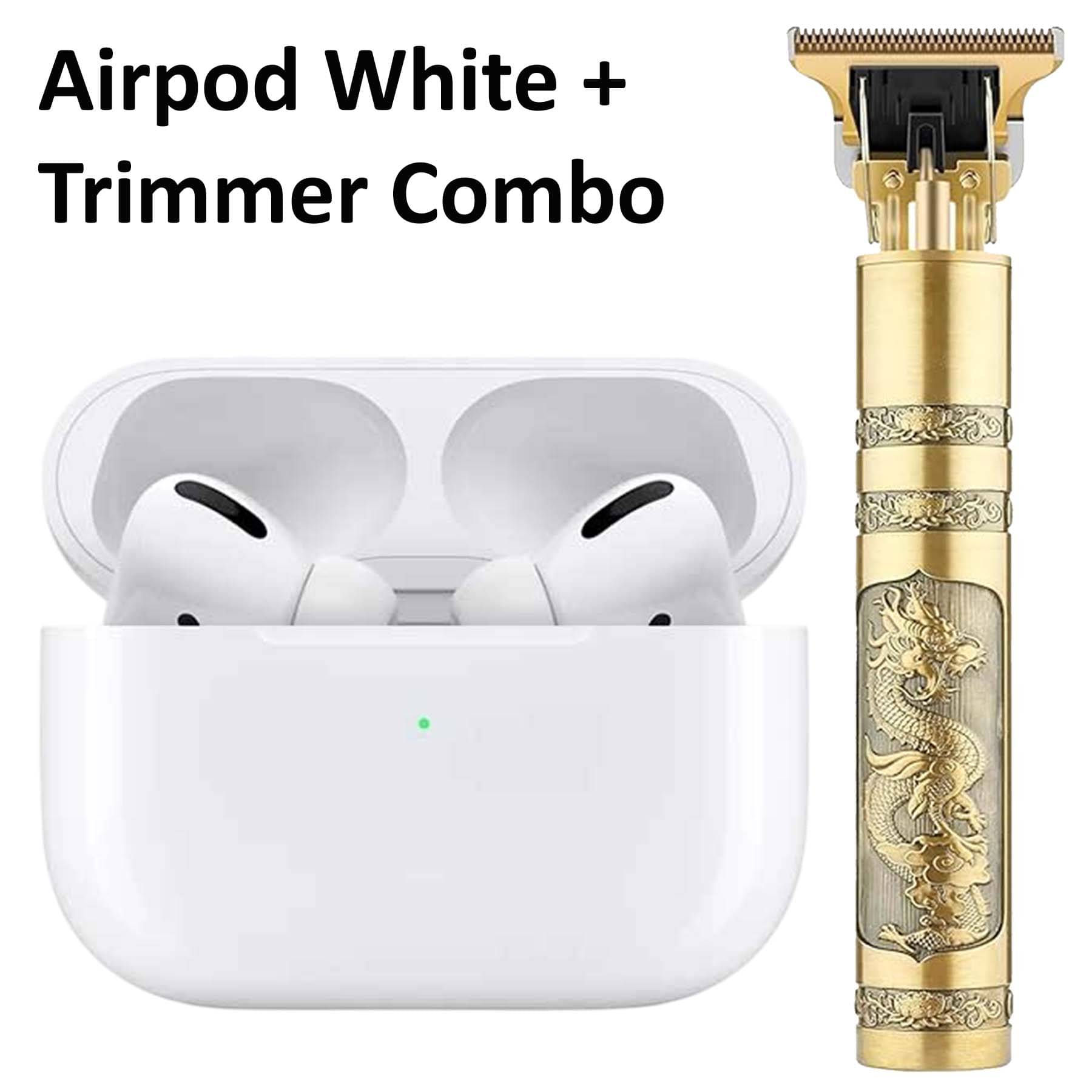     			U7 Tws Bluetooth Earbuds Upto 30Hr Playtime + Hair/Beard Trimmer Cordless Beard Trimmer With 120 minutes Runtime - Combo