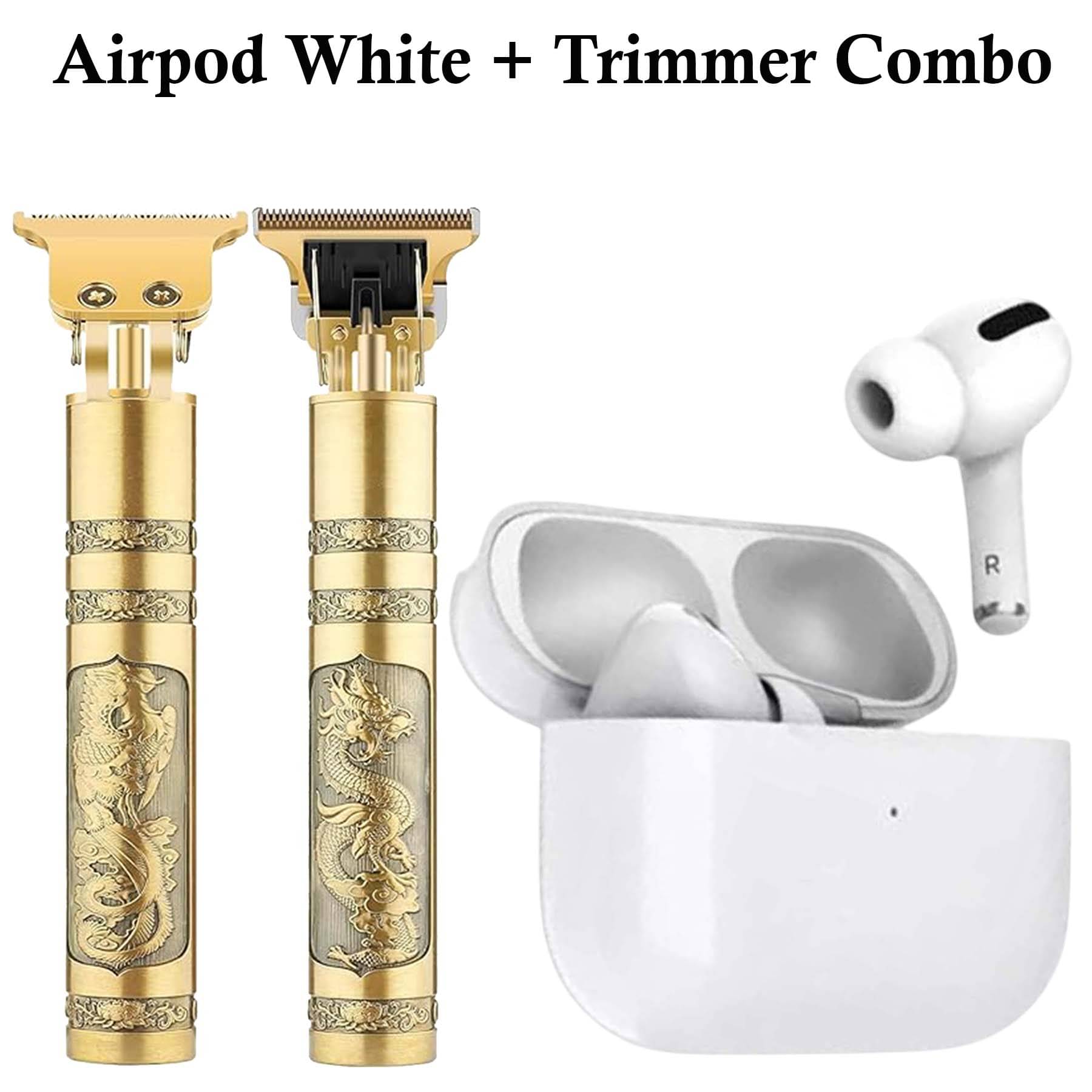     			U7 Tws Bluetooth Headphone, Deep Bass Upto 30Hr Playtime + Hair & Beard Trimmer, Cord/Cordless Beard Trimmer - Combo