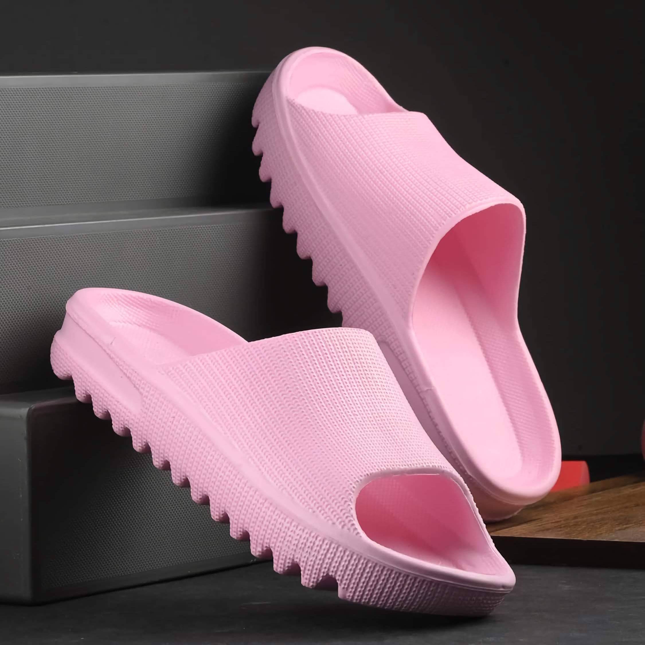     			rishXation Pink Women's Slide Flip Flop