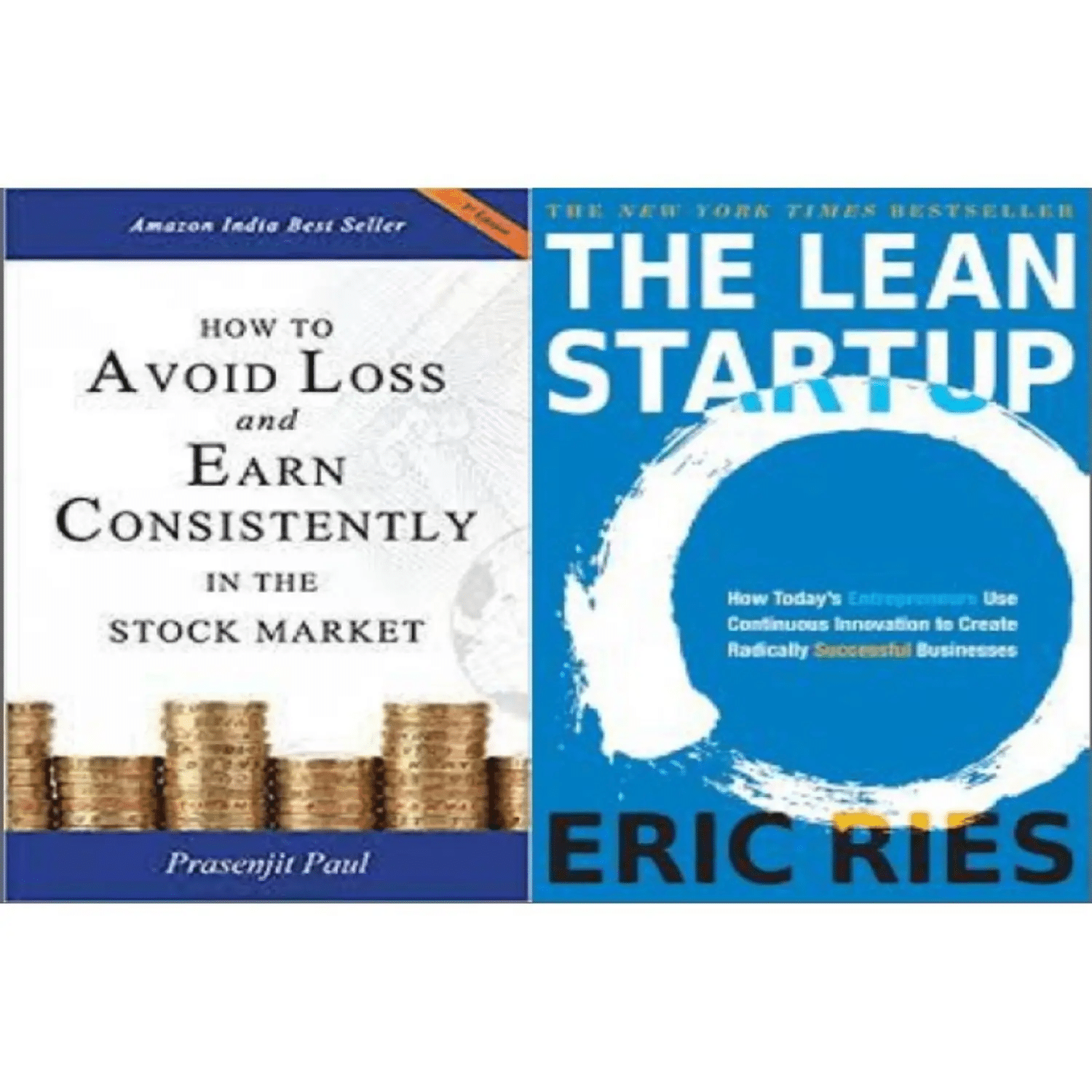     			2 book How to Avoid Loss & The Lean Startup