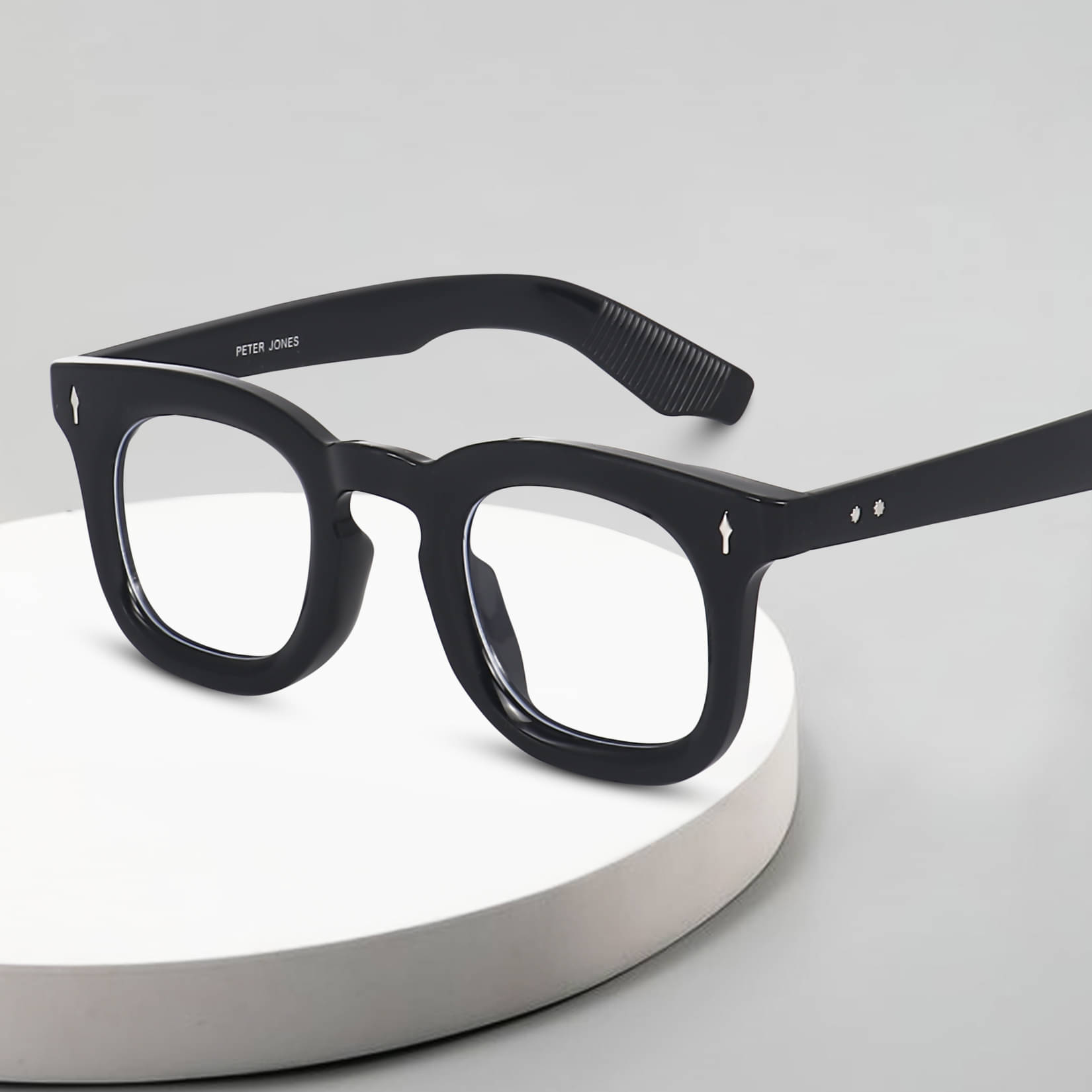     			3819FB Black Full Rim Square Computer Glasses ( Pack of 1 )