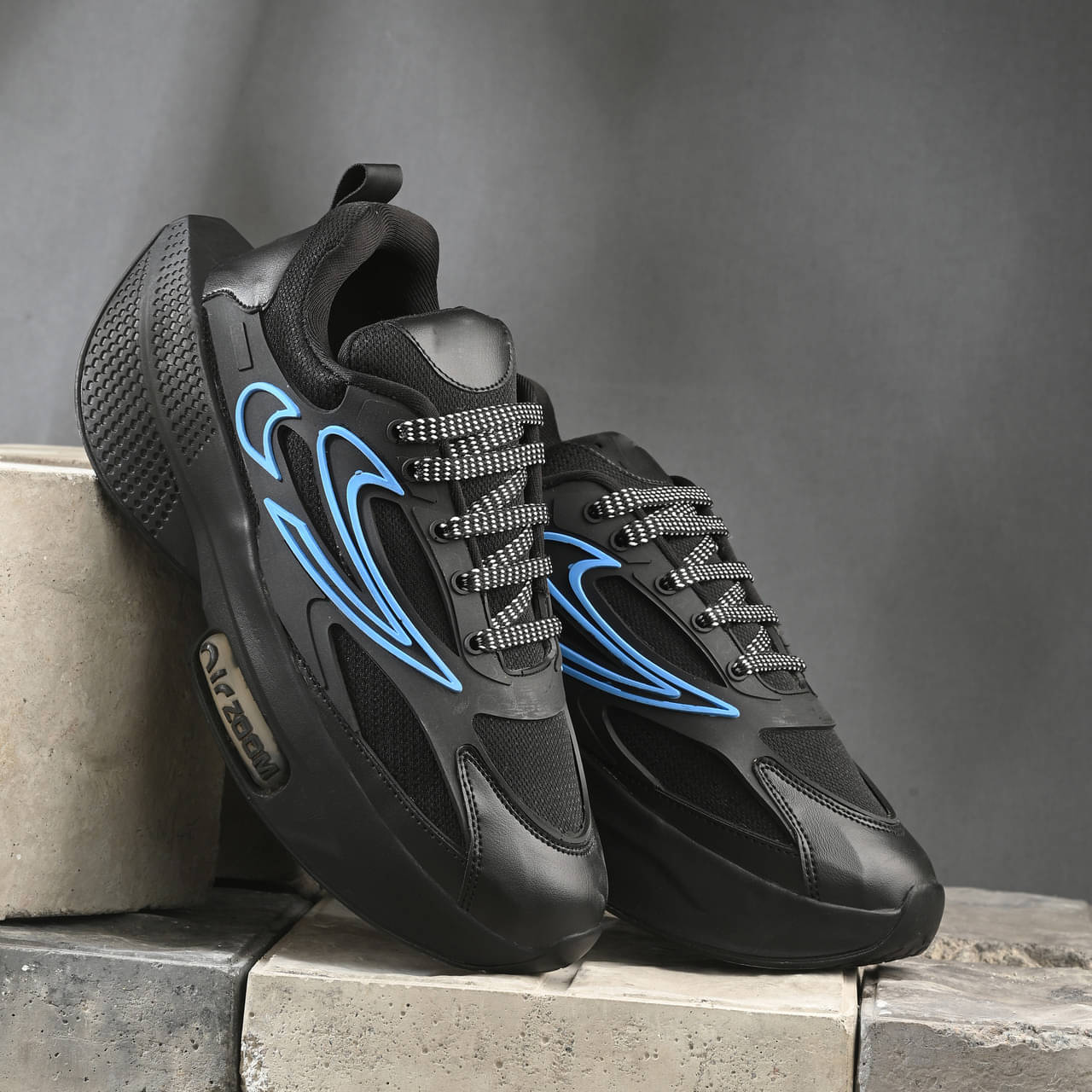     			Akiko GLIDE CORE Blue Men's Sneakers