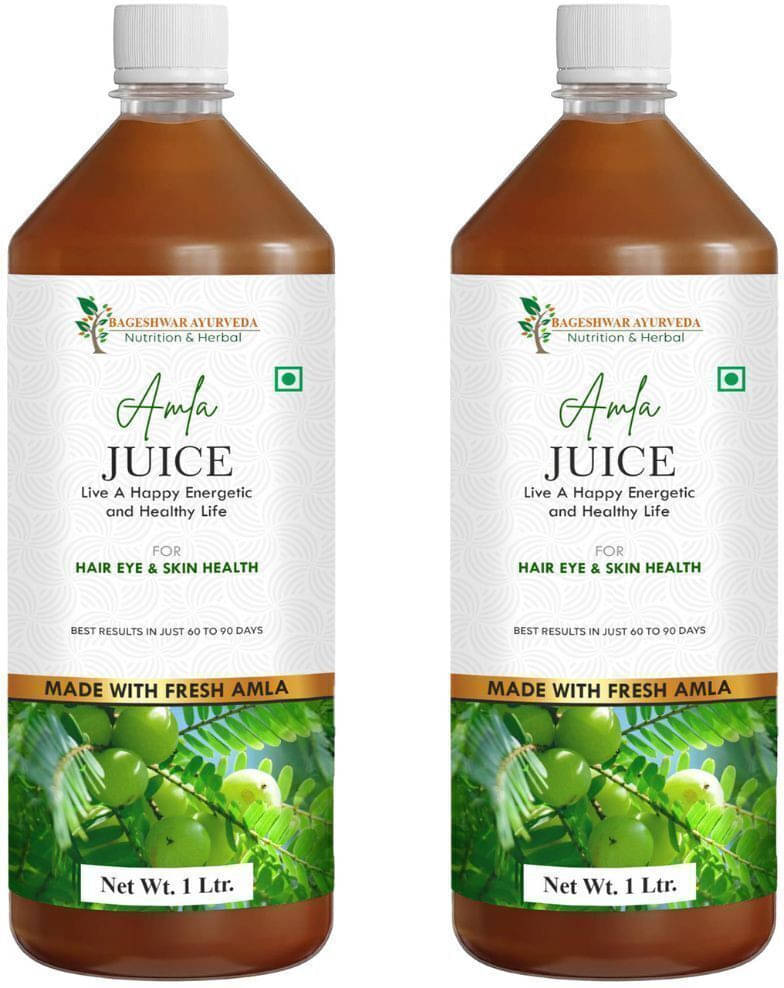 Bageshwar Ayurveda Amla Juice I Immunity Booster with Vitamin C Hair Health Pure & Natural Bageshwar Ayurveda Amla Juice I Immunity Booster with Vitamin C Hair Health Pure & Natural