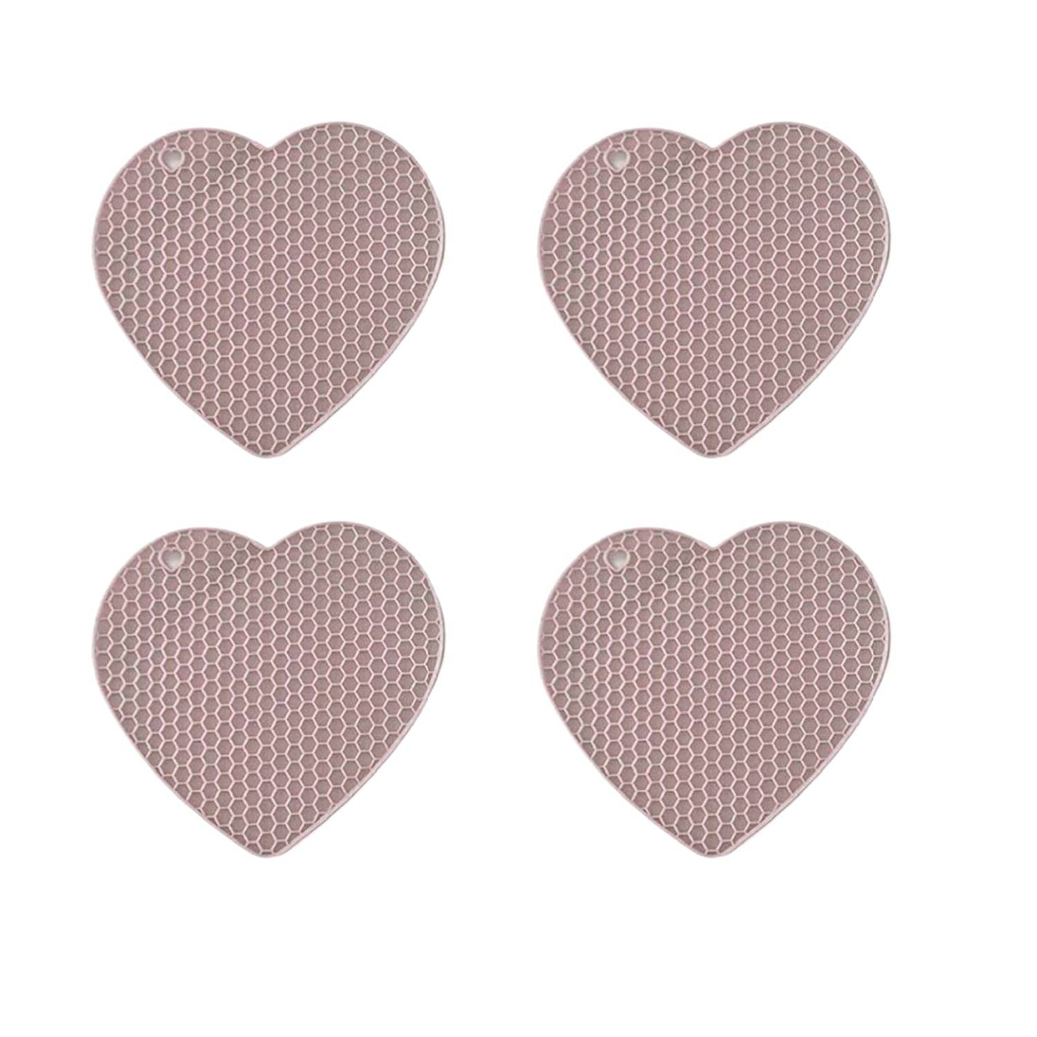 Baskety Silicone Solid Others Table Mats ( 18 cm x 18 cm ) Pack of 4 - Brown Baskety Silicone Solid Others Table Mats ( 18 cm x 18 cm ) Pack of 4 - Brown