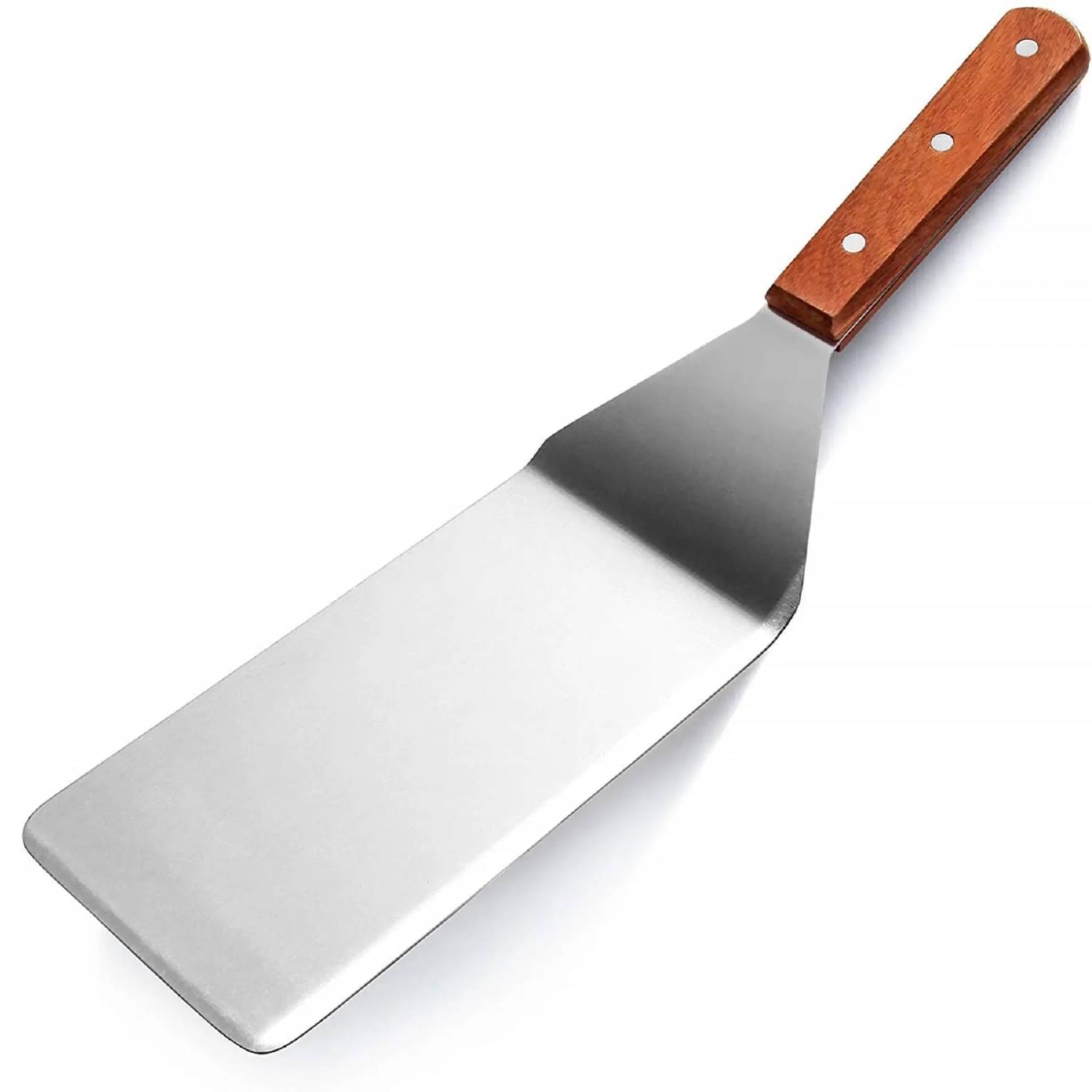 Baskety Silver Steel Flipper Spatula ( Pack of 1 ) Baskety Silver Steel Flipper Spatula ( Pack of 1 )