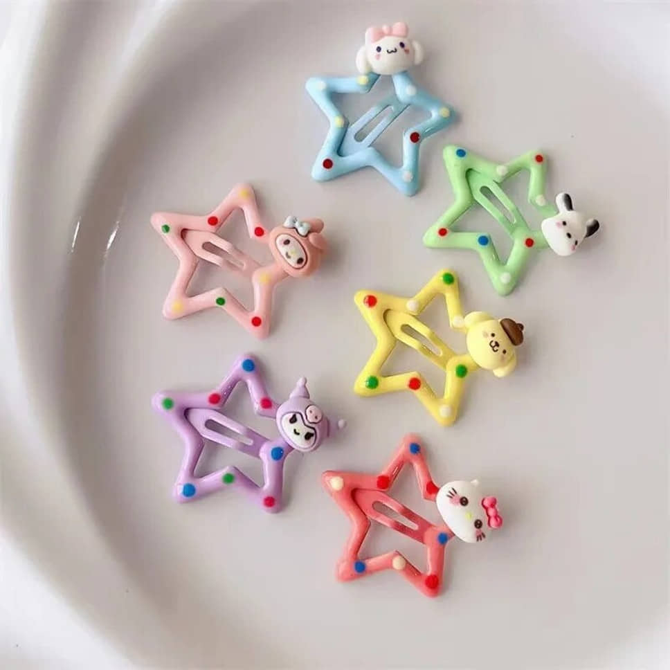 Blubby Multi Tic Tac Clip ( Pack of 6 ) - Jewellery Sets | Buy online on ZillyBuy