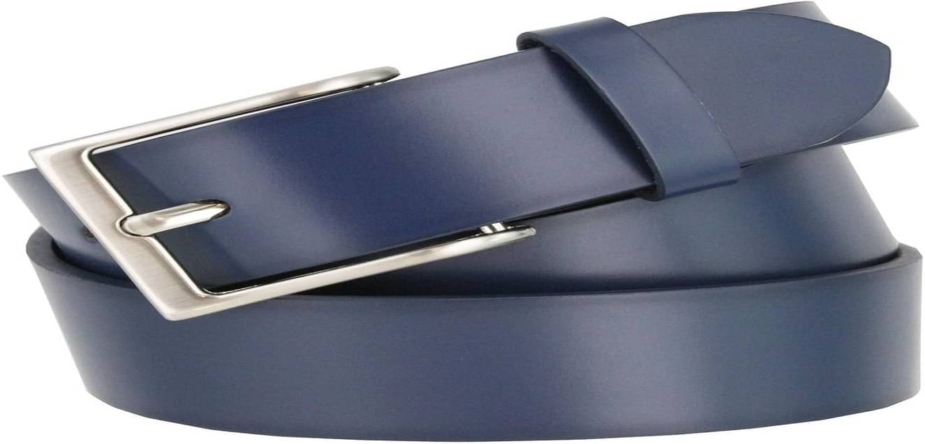     			Creature - Blue Leather Men's Formal Belt ( Pack of 1 )