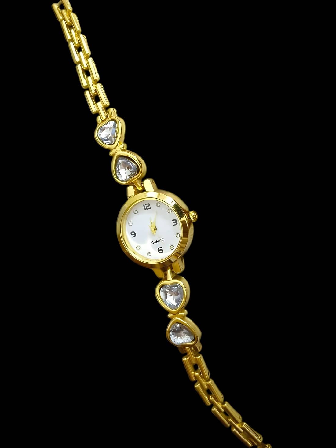 DECLASSE Gold Metal Analog Womens Watch