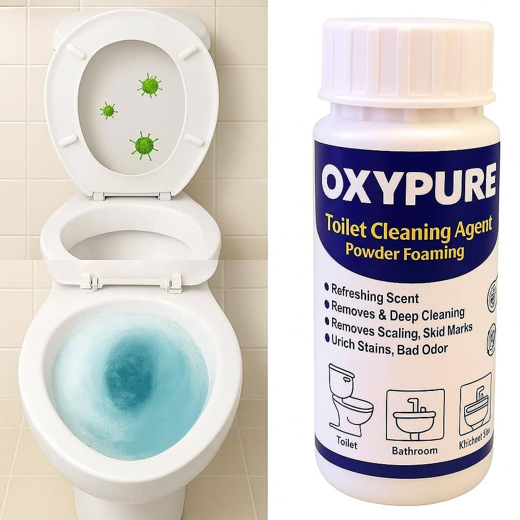 DHSMART Oxygen Cleaner Agent Toilet Cleaner Powder Toilet Cleaner Powder (PACK 1) 250 DHSMART Oxygen Cleaner Agent Toilet Cleaner Powder Toilet Cleaner Powder (PACK 1) 250