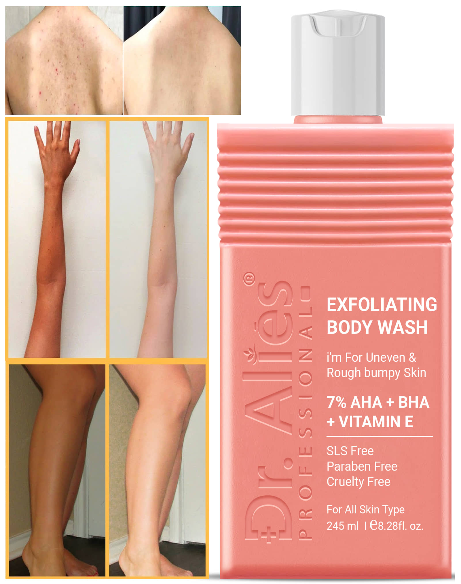 Dr Alies Skin Whitening Cruelty Free Normal Bath Kit Pack of 1