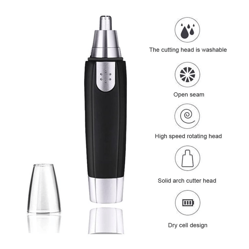     			FOZZBEE NOSE TRIMMER Black Cordless Nose Trimmer With 120 minutes Runtime