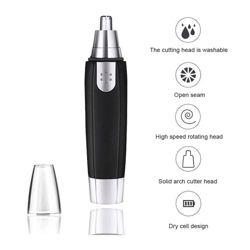     			FOZZBEE NOSE TRIMMER Black Cordless Nose Trimmer With 120 minutes Runtime