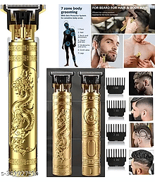 GATIMAN Golden Hair Trimmer Gold Cordless Beard Trimmer With 120 minutes Runtime