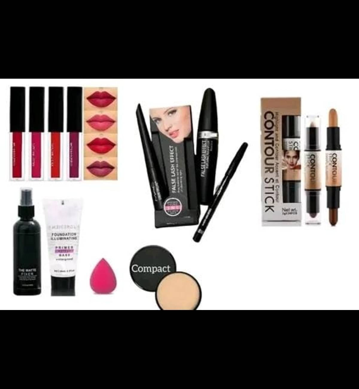     			Generic HD Waterproof Makeup Essentials All in One Makeup Kit