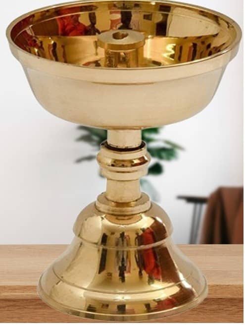 Heaven Decor Brass Table Diya - Pack of 1