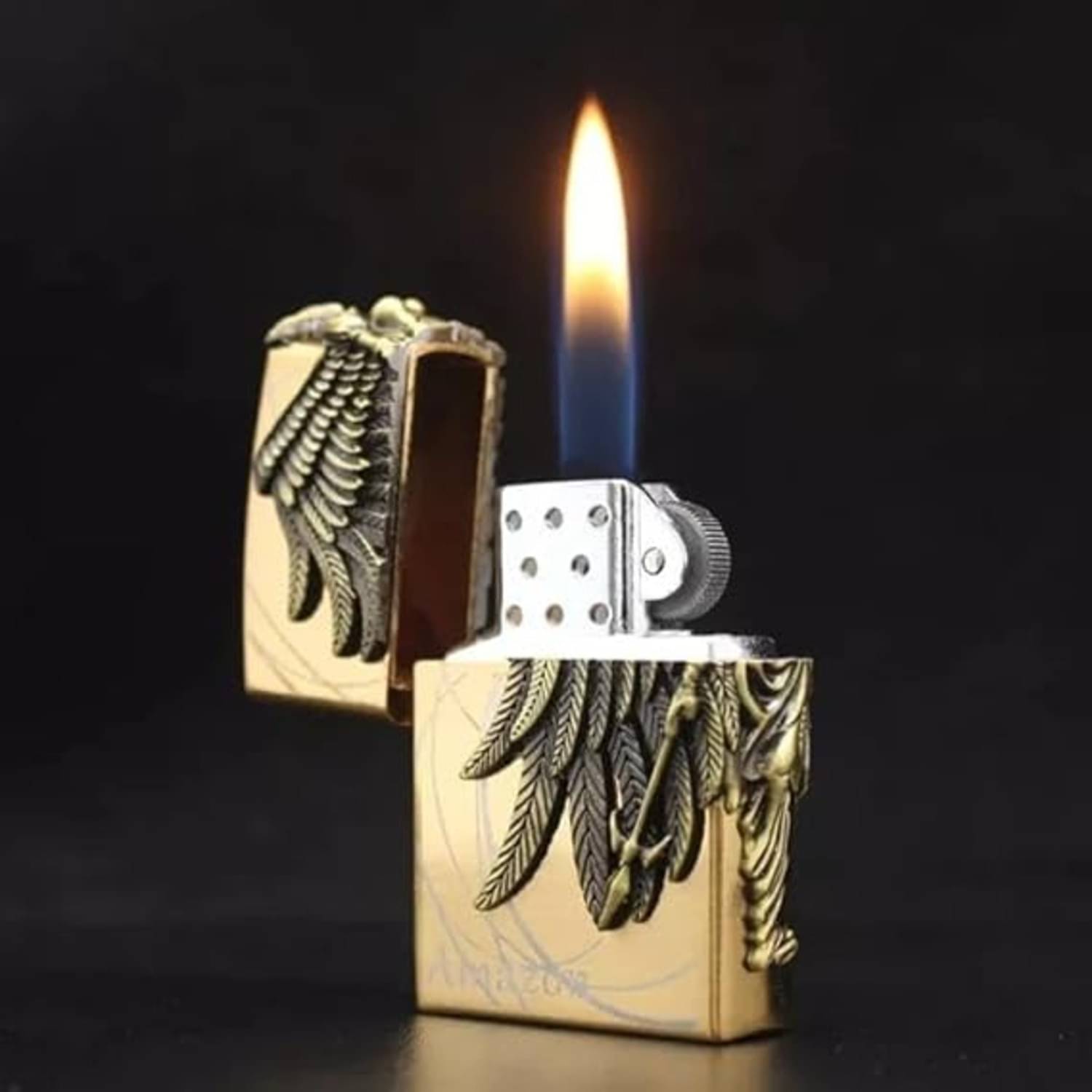     			Kadio Multicolor Iron Cigarette Lighter ( Pack of 1 )
